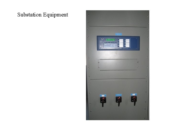 Substation Equipment 
