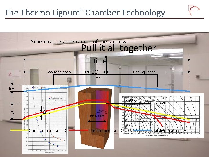 The Thermo Lignum® Chamber Technology Schematic representation of the process Pull it all together
