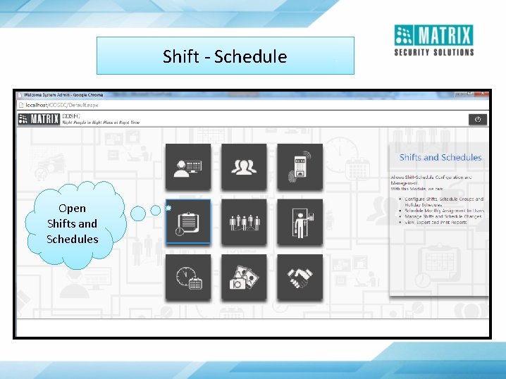 Shift - Schedule Open Shifts and Schedules 