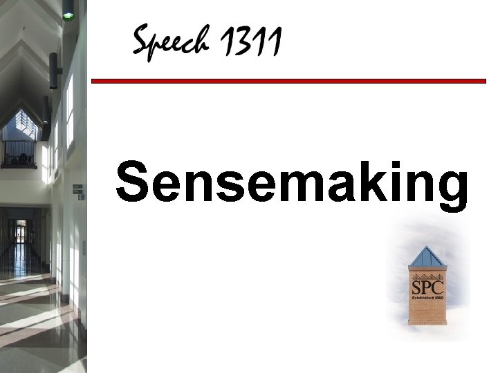 Sensemaking 