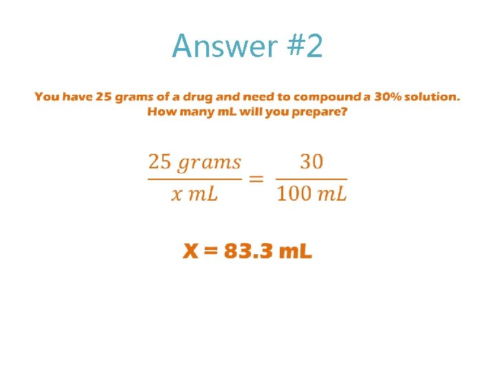 Answer #2 • 