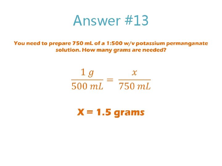 Answer #13 • 