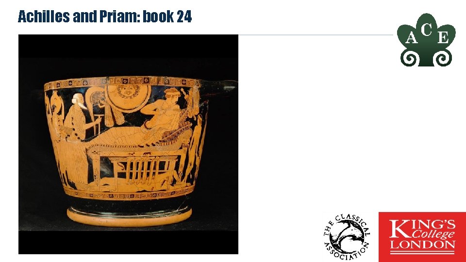 Achilles and Priam: book 24 