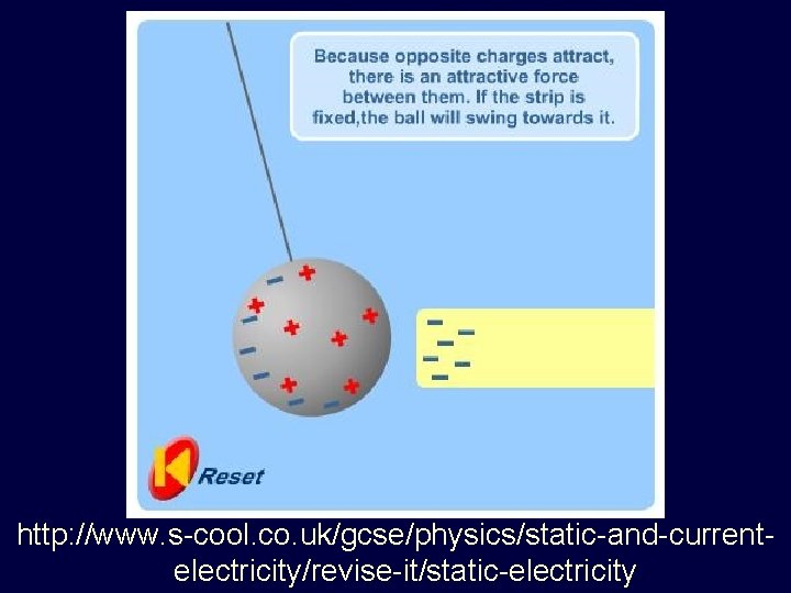 http: //www. s-cool. co. uk/gcse/physics/static-and-currentelectricity/revise-it/static-electricity 