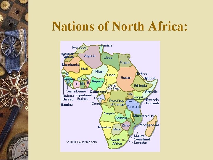 Nations of North Africa: 