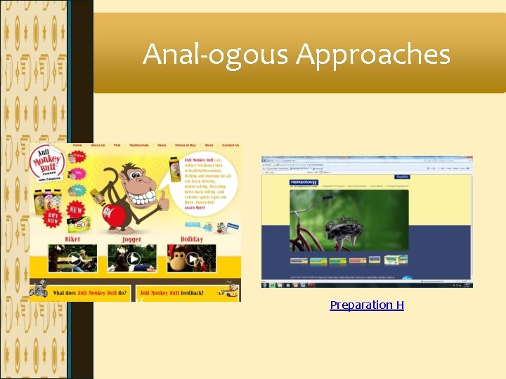 Anal-ogous Approaches Preparation H Anal-ogous Approaches Preparation H