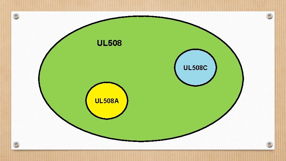 UL 508 C UL 508 A 