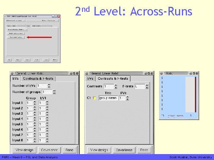 2 nd Level: Across-Runs FMRI – Week 6 – FSL and Data Analysis Scott