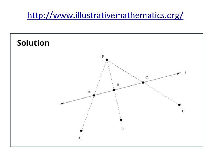 http: //www. illustrativemathematics. org/ 