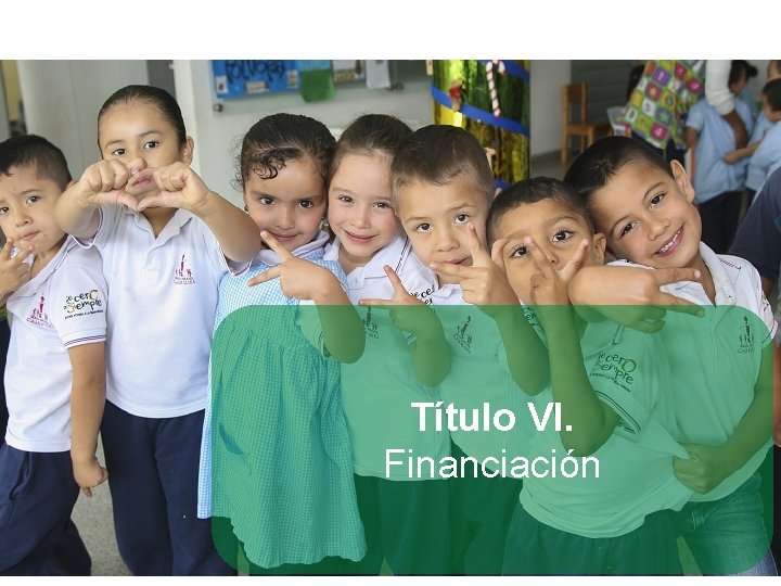 Título VI. Financiación 