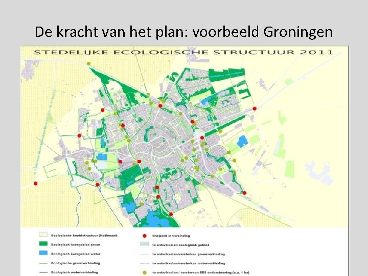 De kracht van het plan: voorbeeld Groningen 