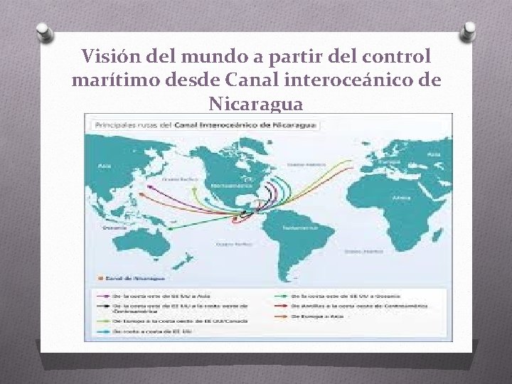 Visión del mundo a partir del control marítimo desde Canal interoceánico de Nicaragua 