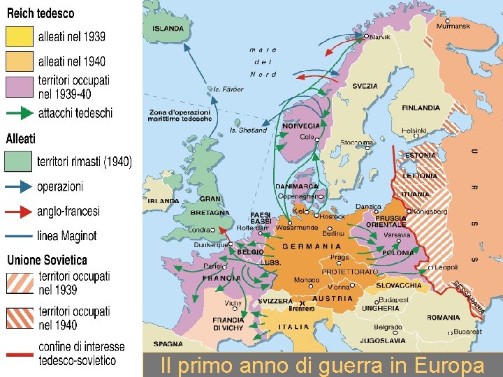Il primo anno di guerra in Europa 
