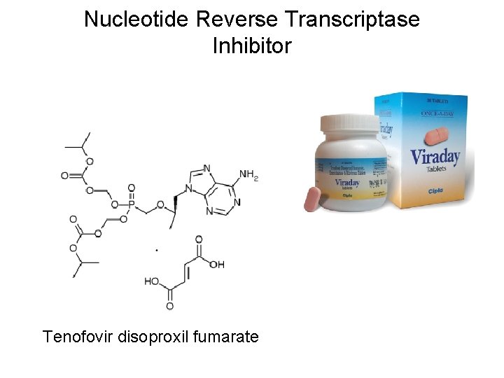 Nucleotide Reverse Transcriptase Inhibitor Tenofovir disoproxil fumarate 