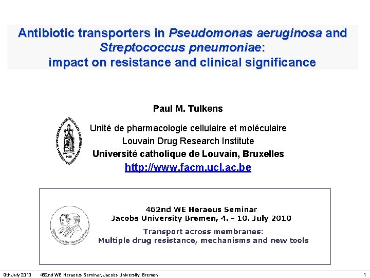 Antibiotic transporters in Pseudomonas aeruginosa and Streptococcus pneumoniae: impact on resistance and clinical significance