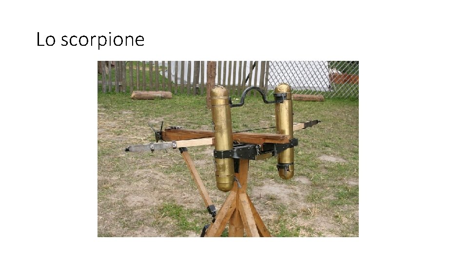 Lo scorpione 