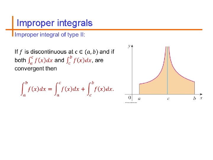 Improper integrals 