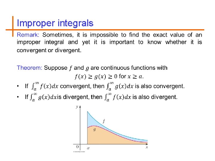 Improper integrals 