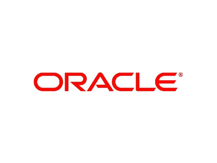Oracle Confidential 