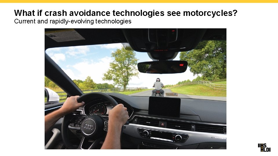 What if crash avoidance technologies see motorcycles? Current and rapidly-evolving technologies 