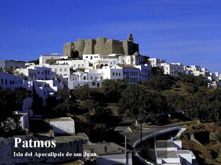 Patmos Isla del Apocalipsis de san Juan 