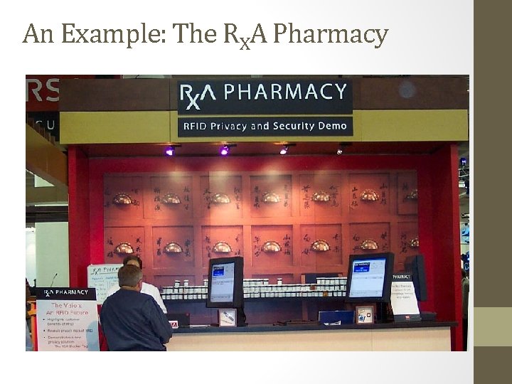 An Example: The RXA Pharmacy An Example: The RXA Pharmacy