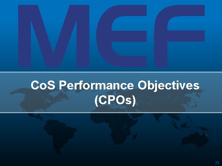 Co. S Performance Objectives (CPOs) 25 