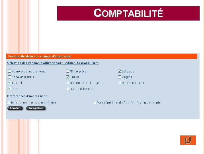 COMPTABILITÉ 