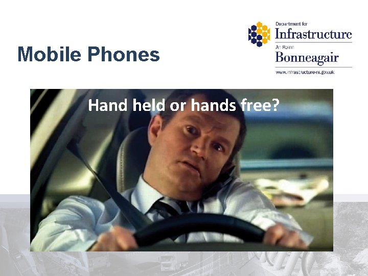 Mobile Phones Hand held or hands free? 