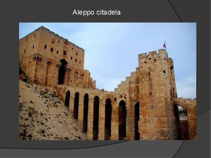 Aleppo citadela 