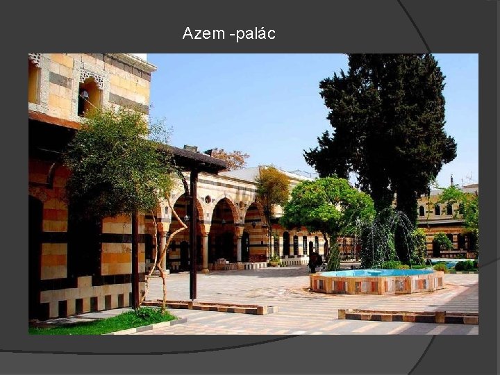 Azem -palác 
