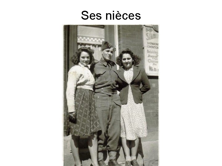 Ses nièces 