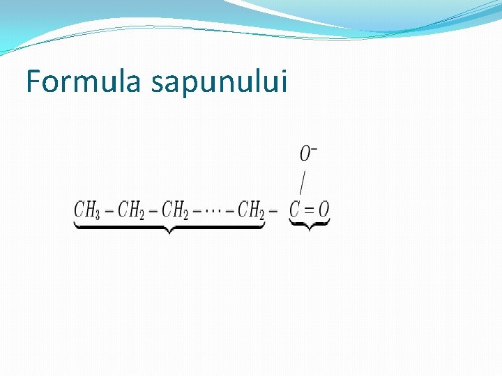 Formula sapunului Formula sapunului