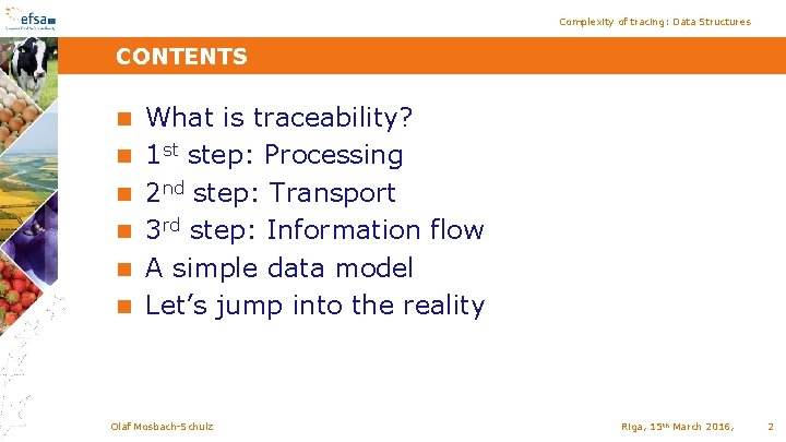 Complexity of tracing: Data Structures CONTENTS n n n What is traceability? 1 st