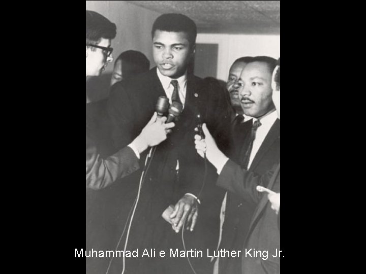 Muhammad Ali e Martin Luther King Jr. 