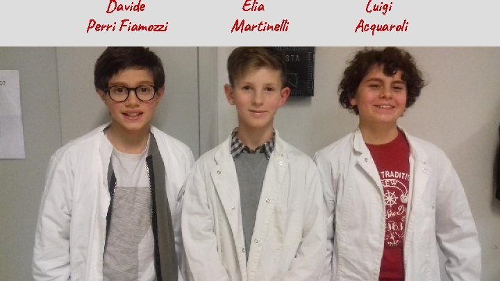 Davide Perri Fiamozzi Elia Martinelli Luigi Acquaroli 