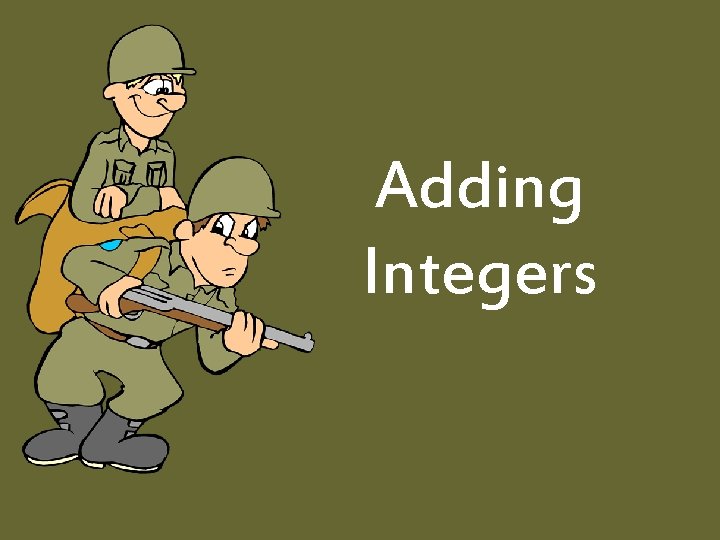 Adding Integers 