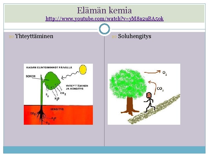 Elämän kemia http: //www. youtube. com/watch? v=y. M 8 a 2 u. BA 5