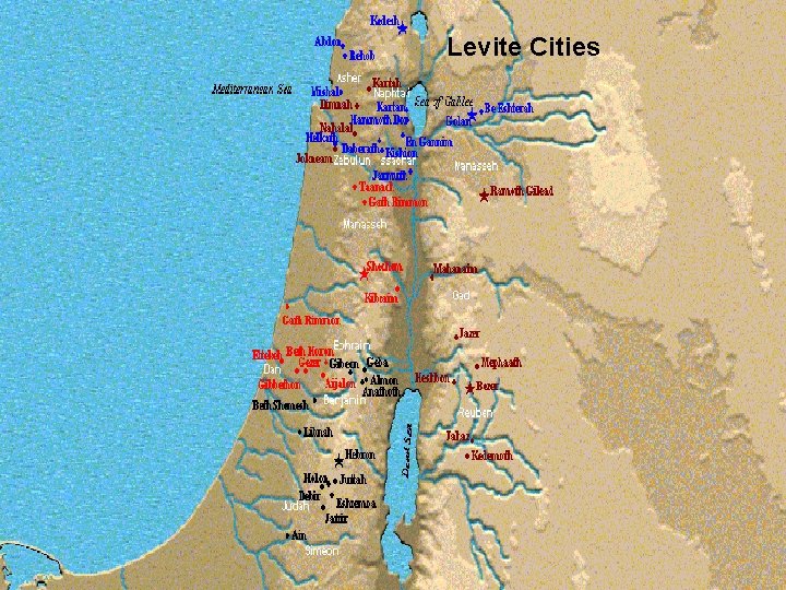Levite Cities Levite cities 