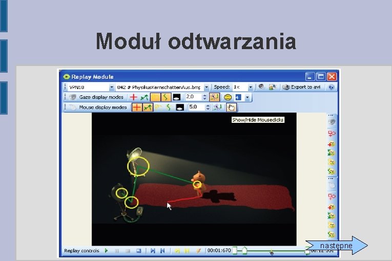 Moduł odtwarzania następne 