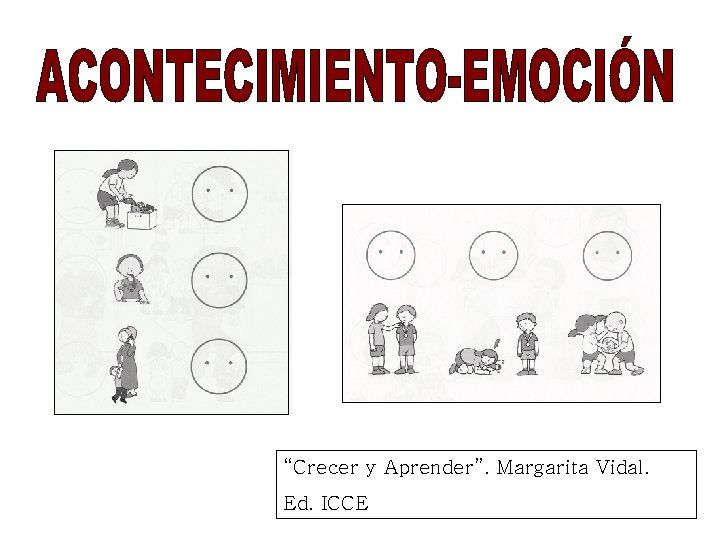 “Crecer y Aprender”. Margarita Vidal. Ed. ICCE “Crecer y Aprender”. Margarita Vidal. Ed. ICCE