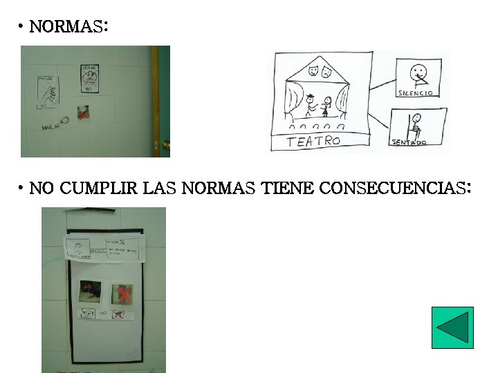 • NORMAS: • NO CUMPLIR LAS NORMAS TIENE CONSECUENCIAS: • NORMAS: • NO CUMPLIR LAS NORMAS TIENE CONSECUENCIAS: