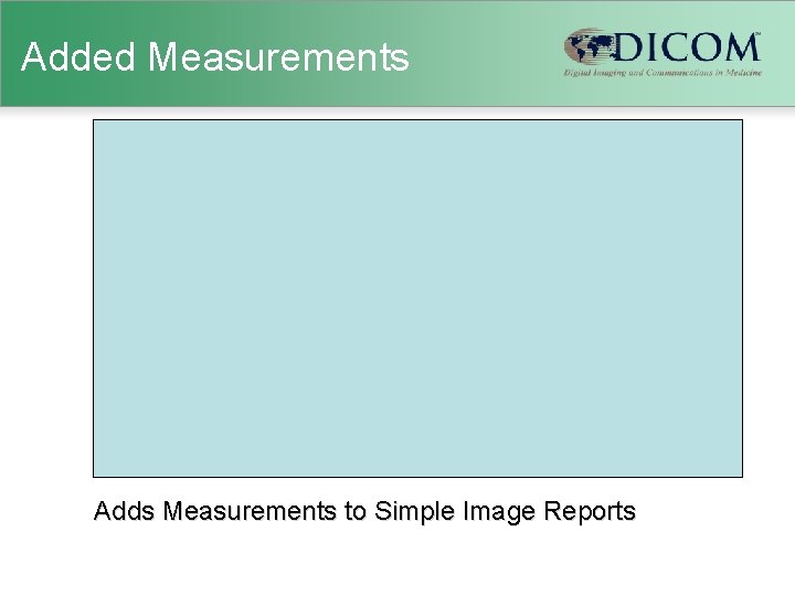 Added Measurements Adds Measurements to Simple Image Reports 