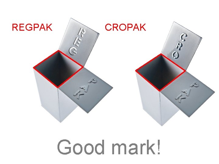 REGPAK CROPAK Good mark! 