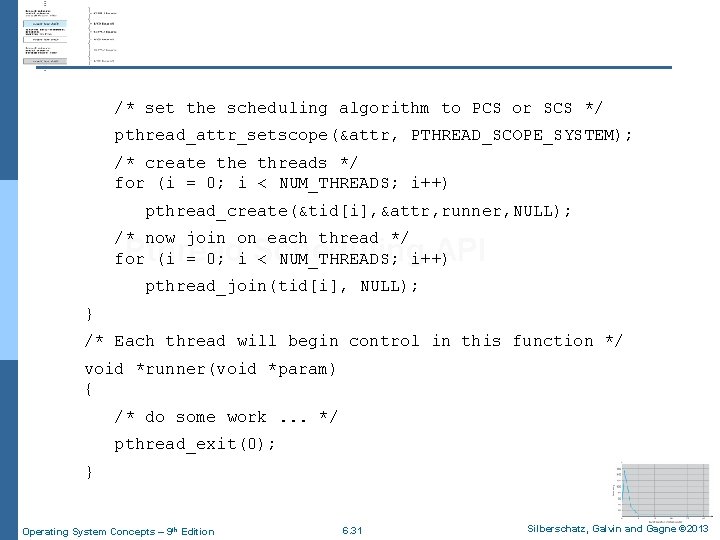 /* set the scheduling algorithm to PCS or SCS */ pthread_attr_setscope(&attr, PTHREAD_SCOPE_SYSTEM); /* create