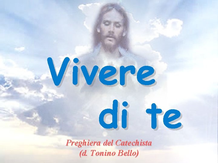 Preghiera Del Catechista
