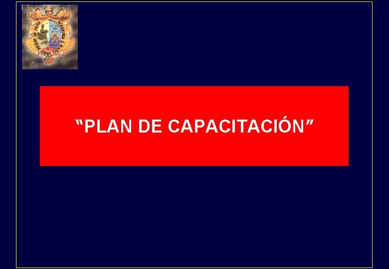 “PLAN DE CAPACITACIÓN” 