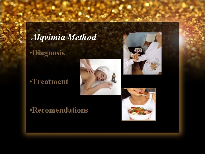 Alqvimia Method • Diagnosis • Treatment • Recomendations 