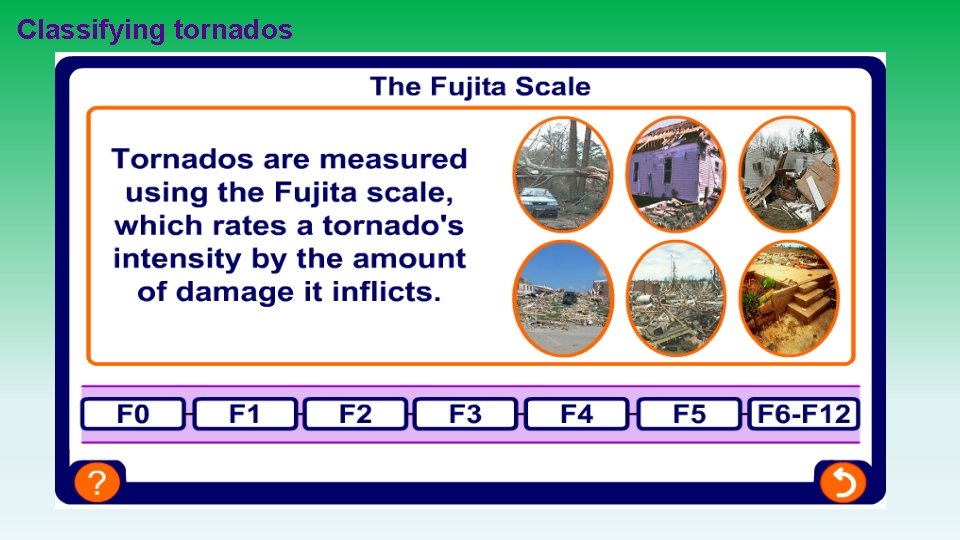 Classifying tornados 