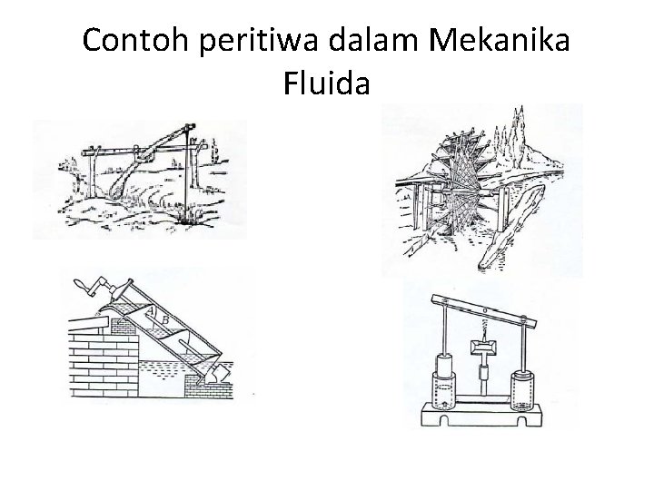 Contoh peritiwa dalam Mekanika Fluida 